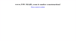 Desktop Screenshot of nw-mail.com